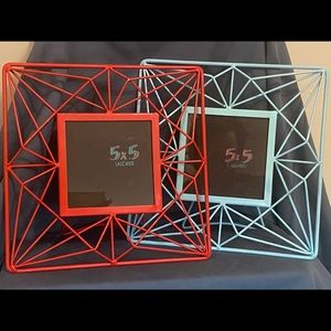 Two (2) Pier One Metal Frames